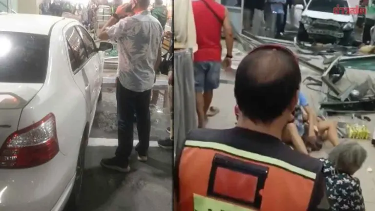 Car Plows Into On Nut Mall, Injuring 6; Police Question Driver