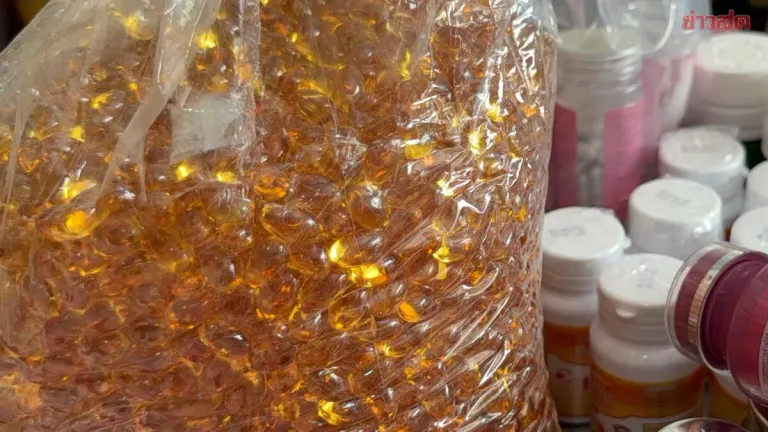 Police Bust Illegal Diet Pill Factory Worth 100 Million Baht