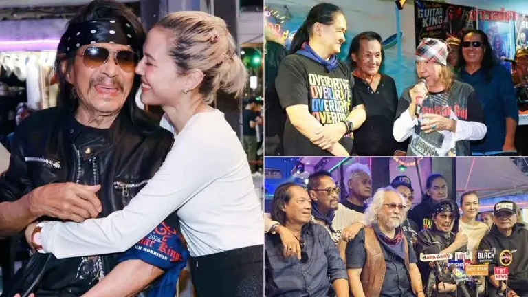 Guitar King Lam Morrison Celebrates 82nd Birthday With Rock Stars
