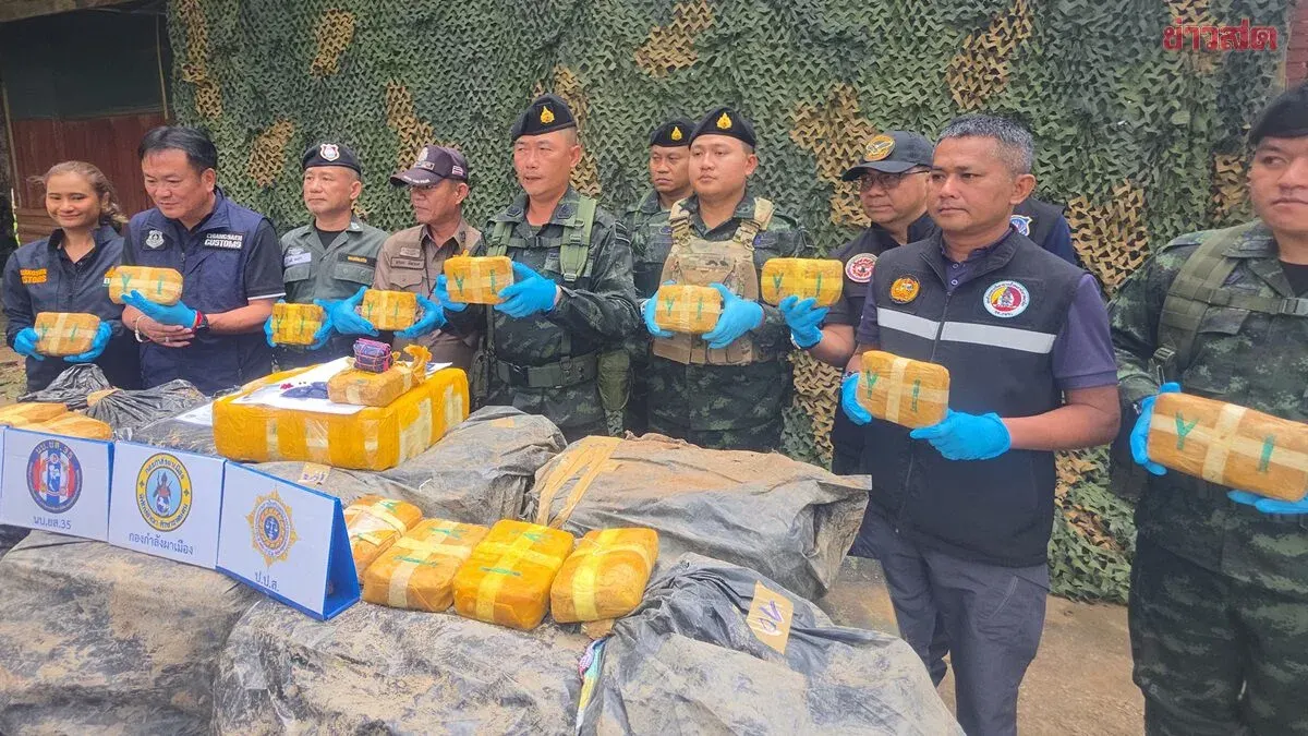 Military Clashes With Drug Smugglers Near Thailand Border