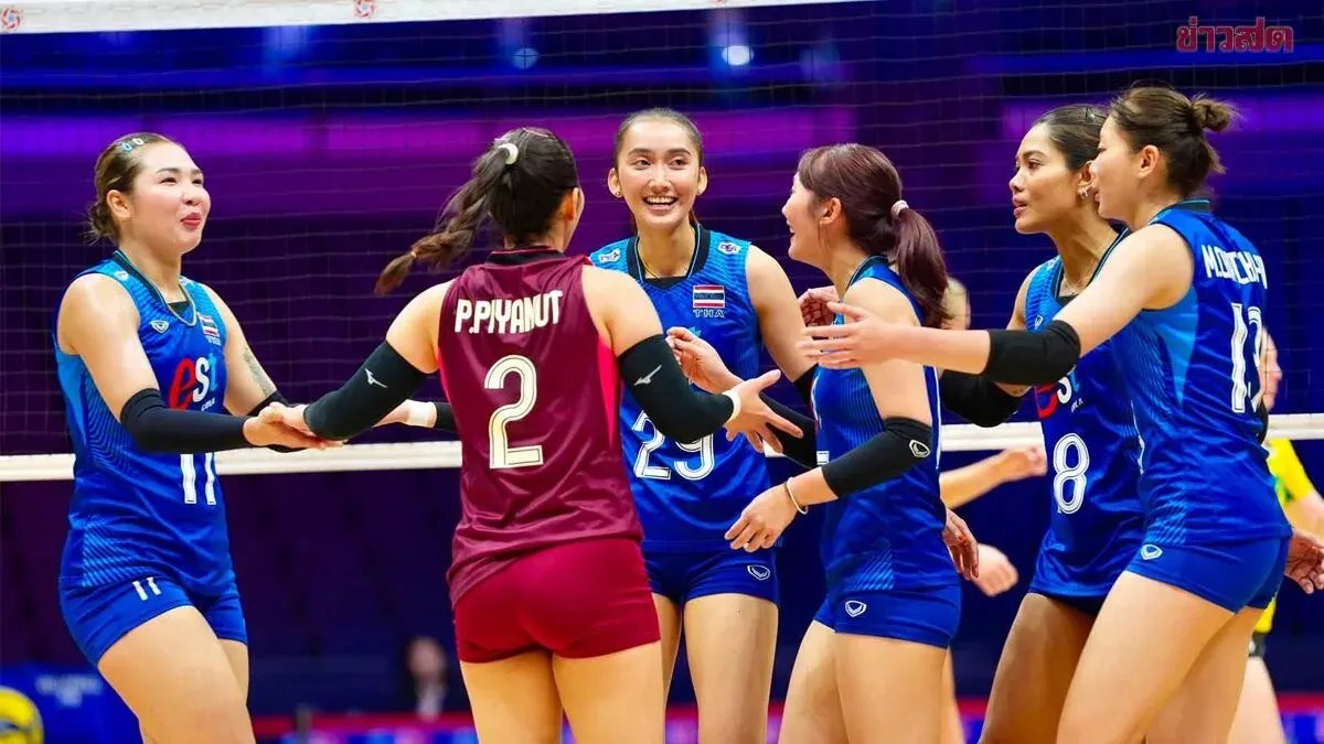 Thailand Faces Indonesia in Asian Championship Volleyball
