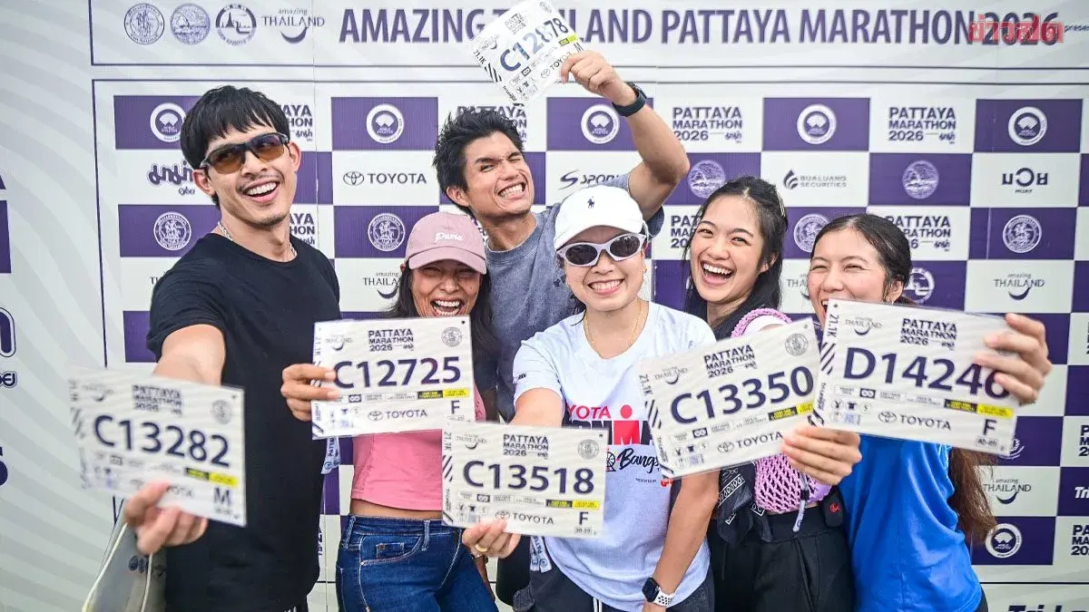 Over 21,000 Runners Collect Bibs at Pattaya Marathon 2026