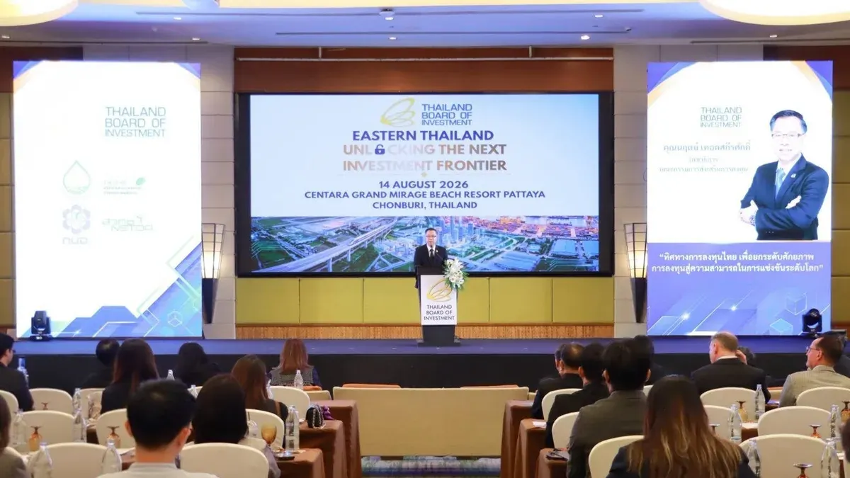Thailand Launches Push for High-Tech Investment in Eastern Region