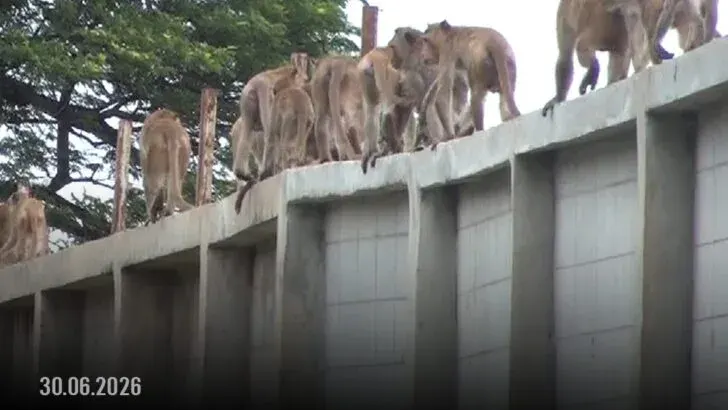 Nearly 100 Monkeys Escape Lopburi Zoo Enclosure