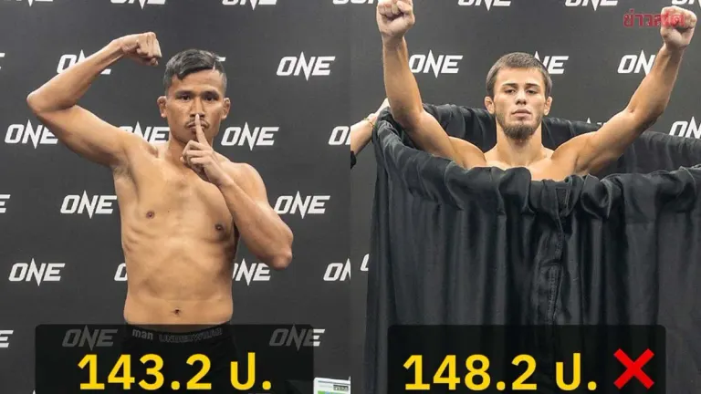 Abdullah Dayakayev Misses Weight, Agrees to Pay Compensation to Superlek at The Inner Circle Event