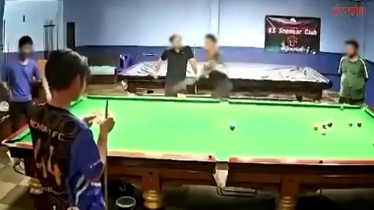 Snooker Player Beats Man With Cue Over Unfinished Game
