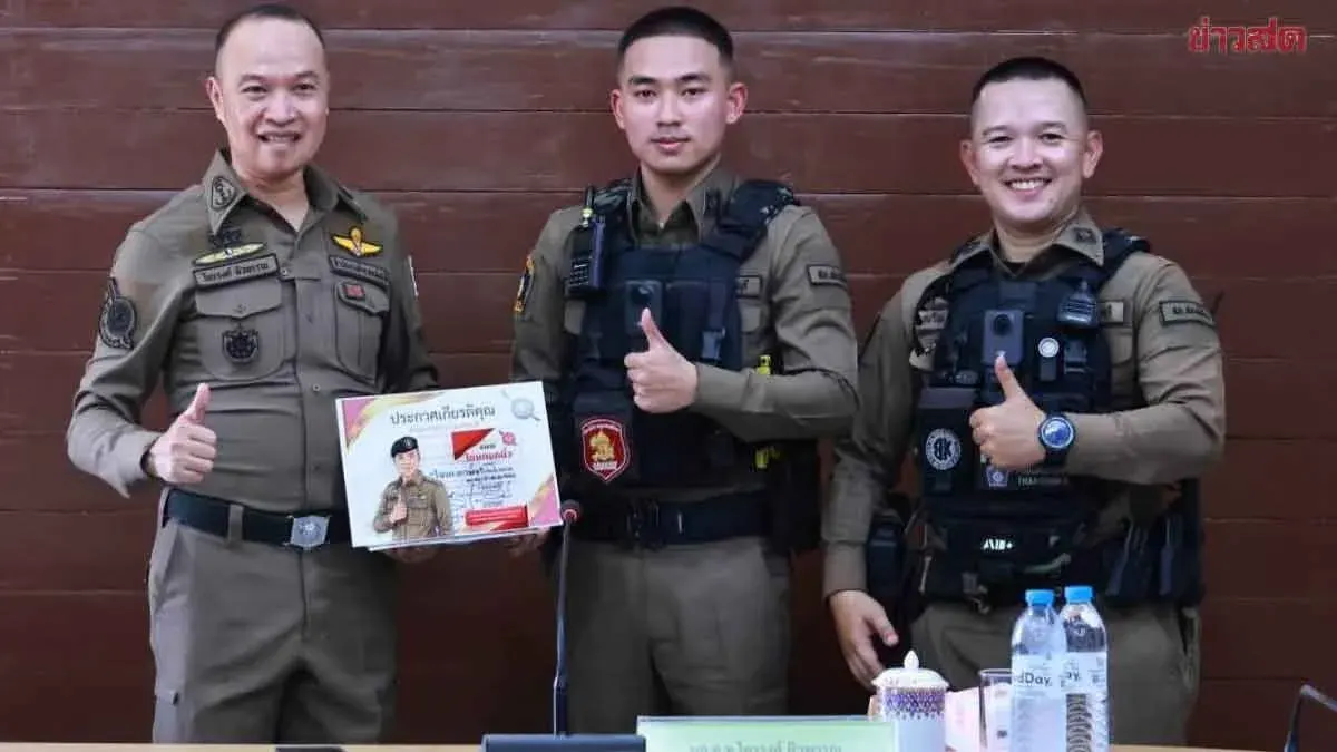 Thai Police Honor Officer Influencers for Crime Prevention Content