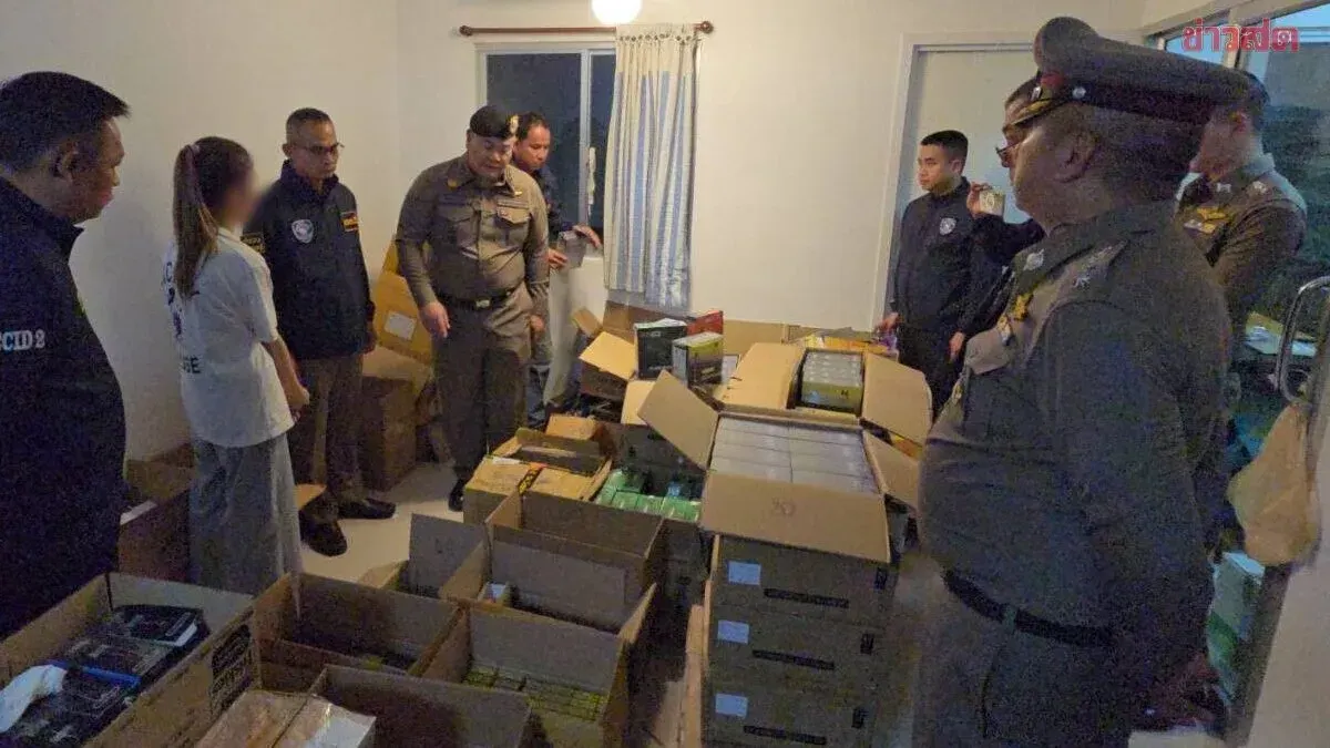 Police Bust E-Cigarette Smuggling Ring in Bangkok