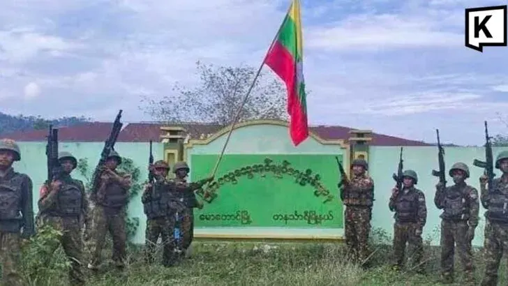 Myanmar Military Retakes Thai Border Town After Siege, Forcing 4,000 to Flee