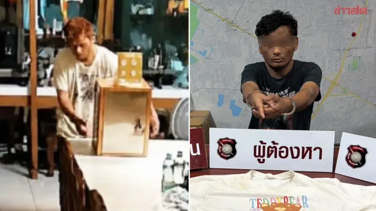 Man Arrested for Stealing Temple Donation Box, Squandering Funds on Online Gambling