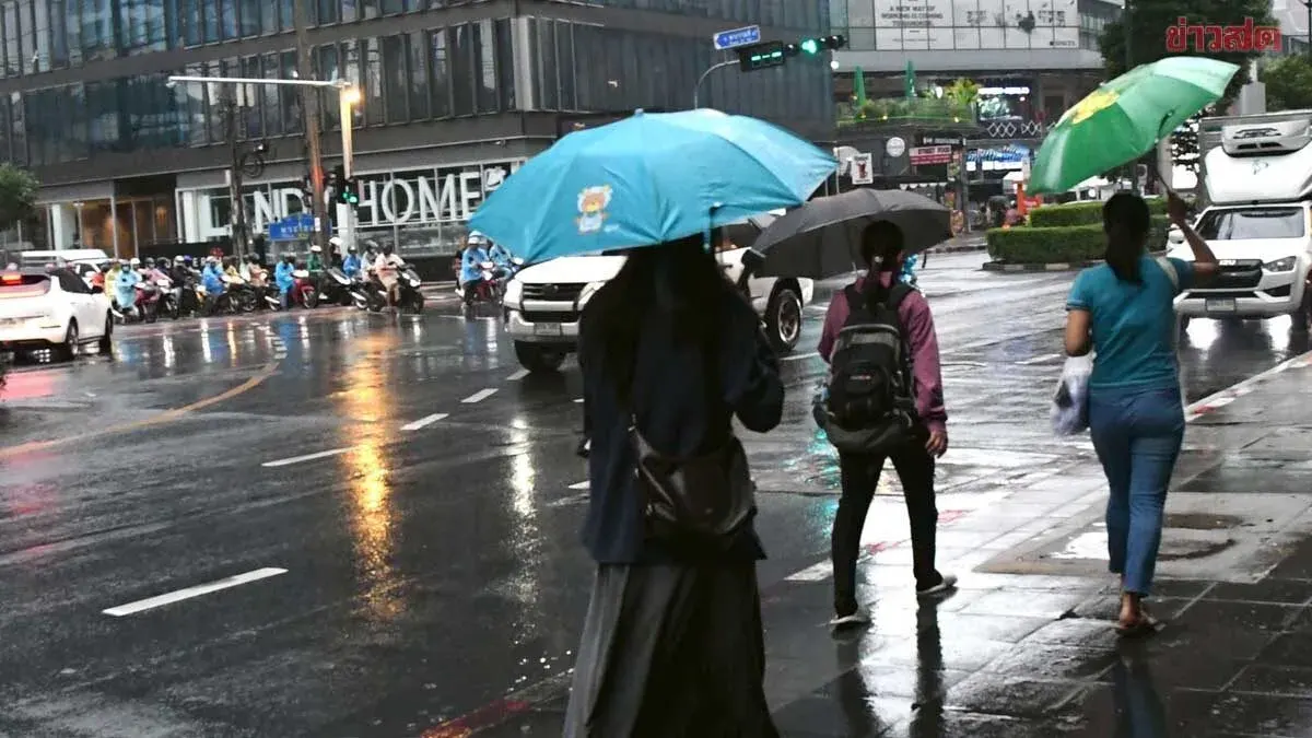 Meteorological Department Issues Alert No. 12: Heavy Rain Warning for 55 Provinces