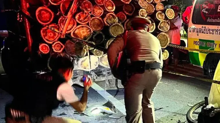Soldier Dies After Motorcycle Hits Parked Timber Truck