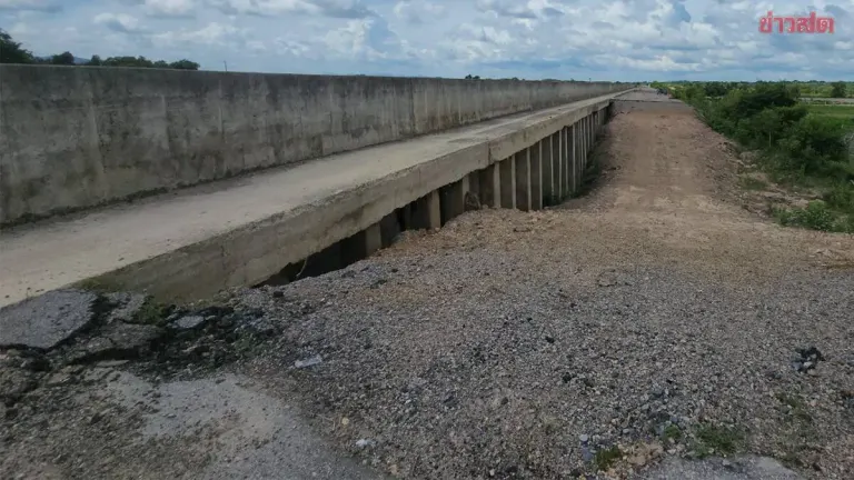 Irrigation Department Allocates 400 Million Baht for Royal Canal Repairs