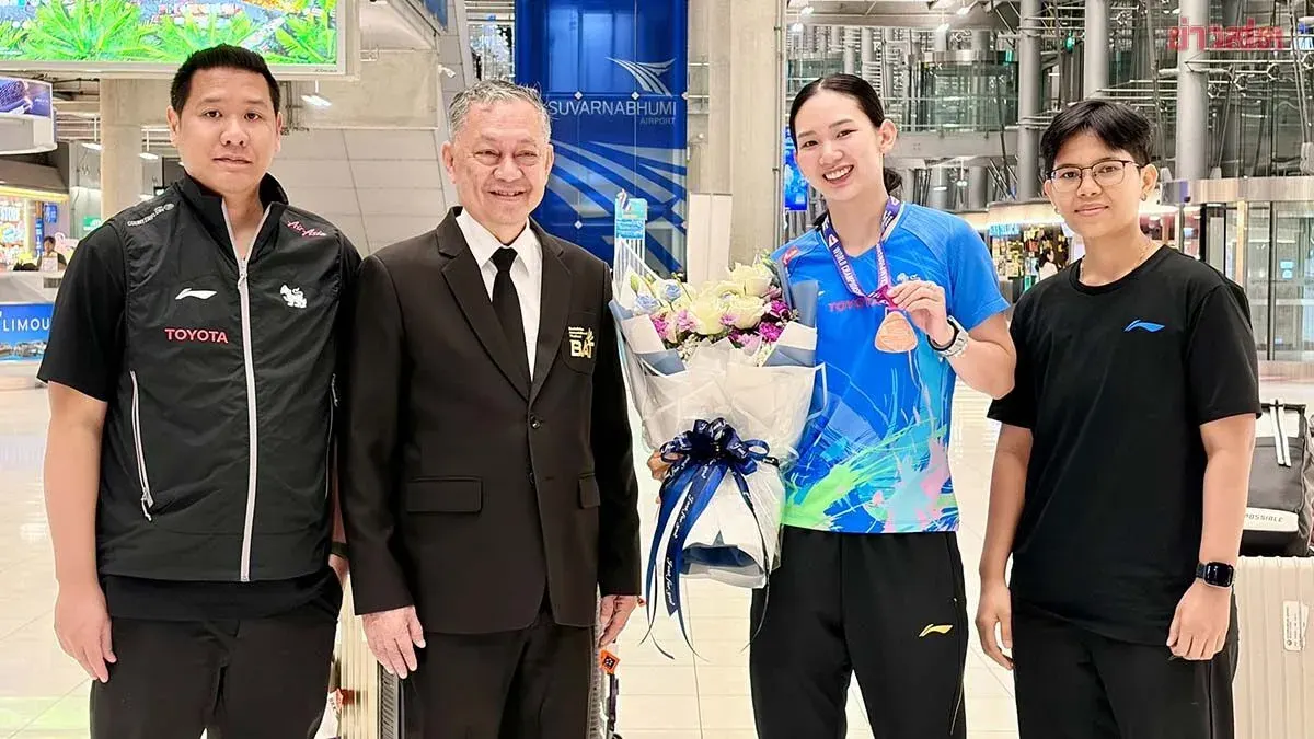 Thai Badminton Star Miew Brings Home World Championship Bronze