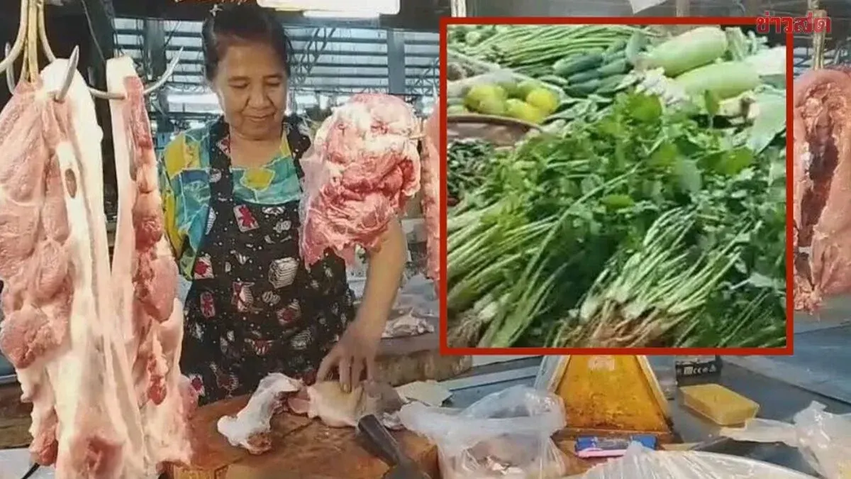 Pork, Vegetable Prices Surge in Phichit After Diesel Hike