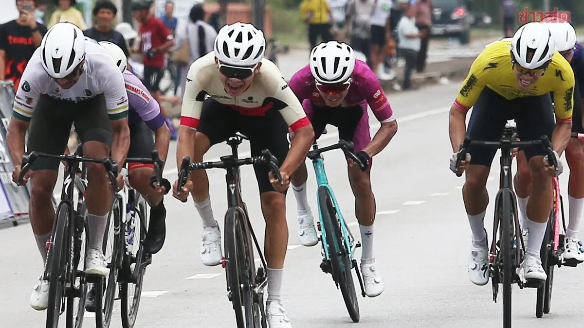 Thanaphat Clinches Double Championship – Petchdarin Wins Women's Category at Thailand National Cycling Championships