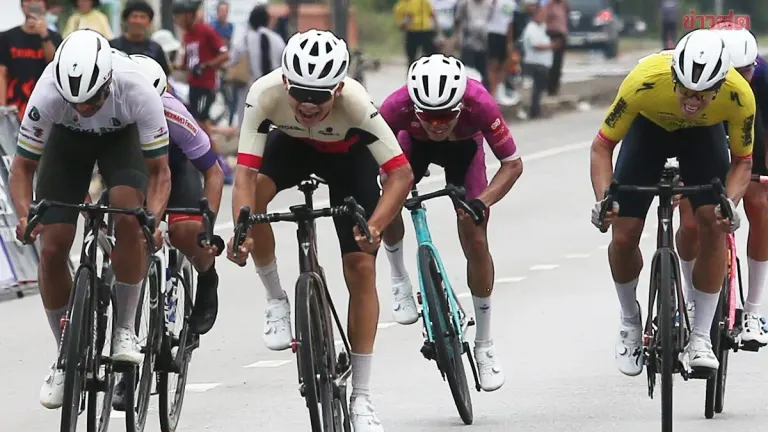 Thanaphat Clinches Double Championship – Petchdarin Wins Women's Category at Thailand National Cycling Championships