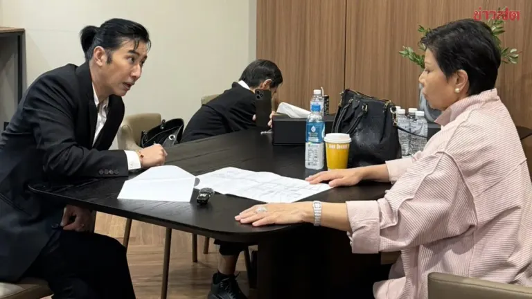 Woman Presents Land Documents to TV Host After Associate's Arrest