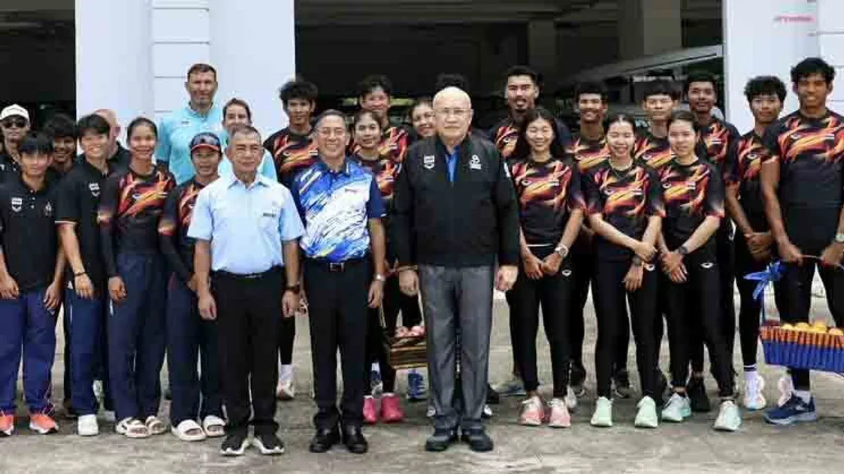 Thai Sports Fund Visits Chachoengsao and Rayong to Support Asian Games Teams