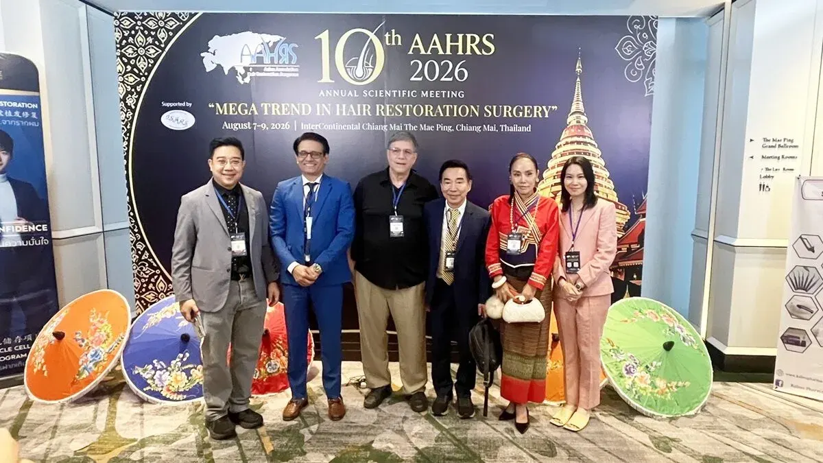 Thailand Hosts Asia's Hair Restoration Surgery Conference in 2026