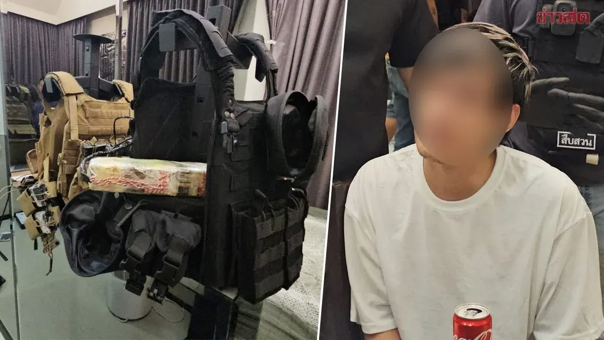 Chinese Man Arrested After Car Crash Seized with Arsenal of Weapons; C-4 Explosives Found Trigger Mass Evacuation