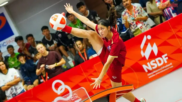 Thai Teen Panida Upsets World No. 2 at Si Racha Teqball Tour