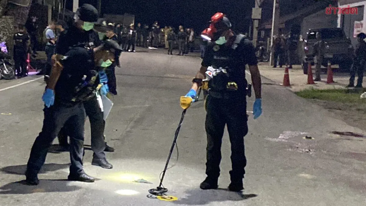Ten Gunmen Kill Five Rangers in Narathiwat Attack