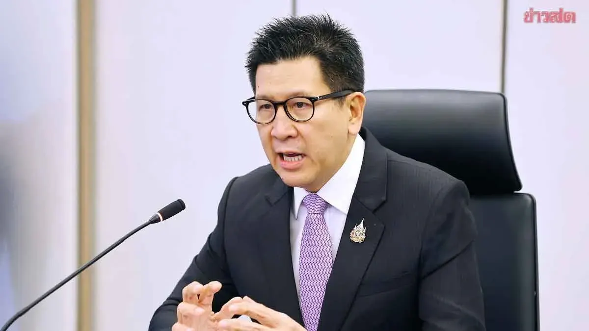 Deputy PM Ekniti Says Thai Help Thai Plus Program Won't Make Cabinet Meeting on May 5, Delayed to Next Week