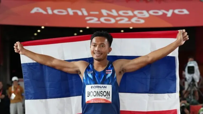 Thai Sprinter Puripol Named Men’s MVP of 2026 Asian Games