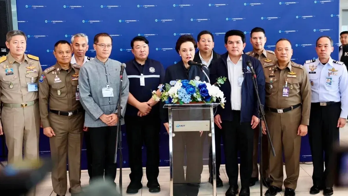 Deputy PM Pushes Visitor Economy Drive at Suvarnabhumi Airport