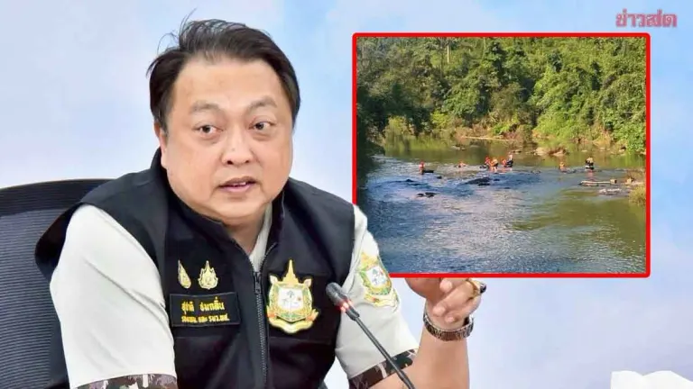 Monk Missing After Bamboo Raft Capsizes In Surat Thani