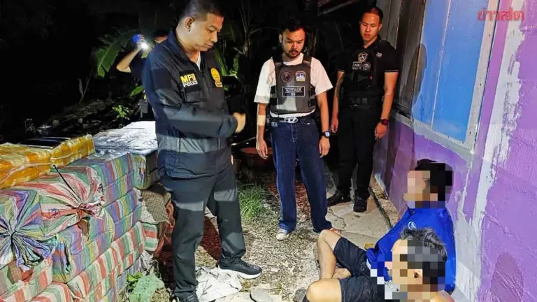 Police Bust Drug Ring, Seize 500 Million Baht in Methamphetamine