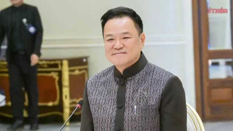Anutin Discusses Anti-Corruption Crackdown, Dismisses CPI Index, Says Report Corruption Cases to NACC and NCPO