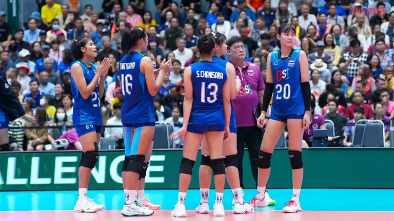 Thailand U18 Volleyball Falls to South Korea in Semis