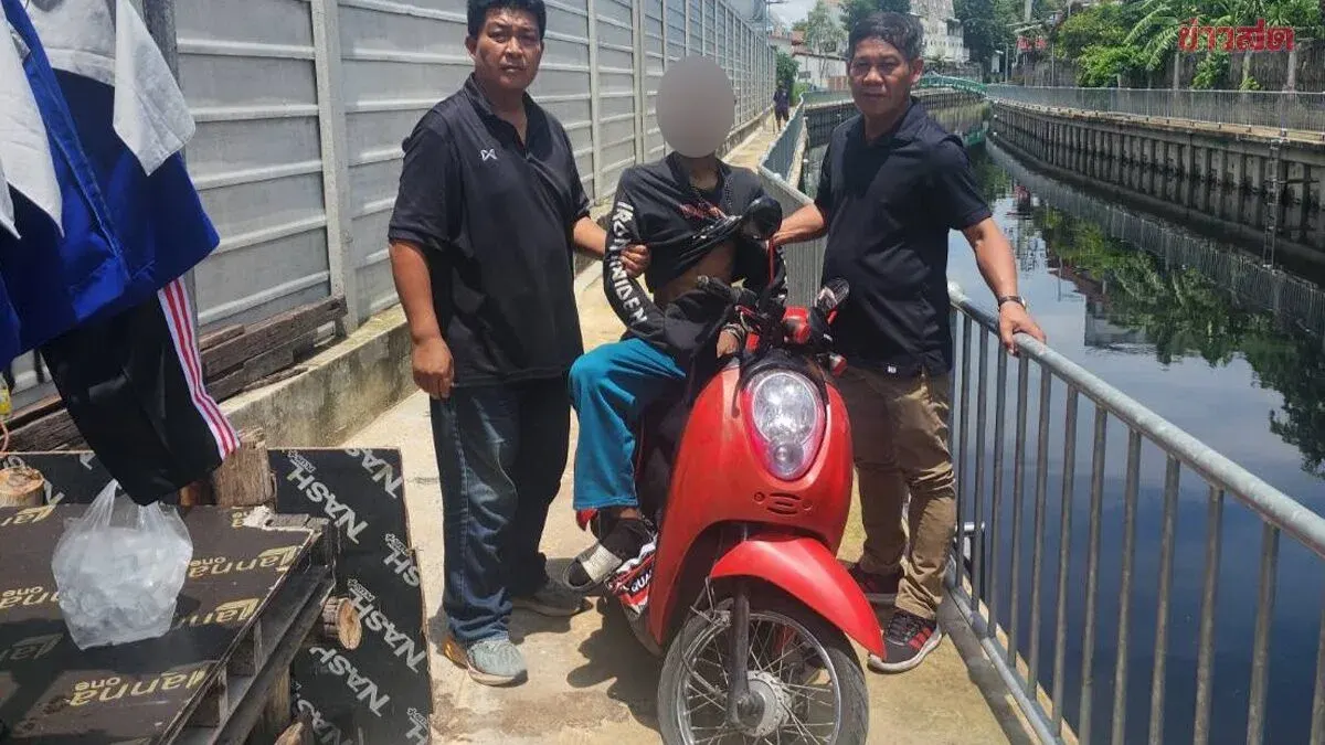 Man Arrested Spray-Painting Stolen Motorcycle