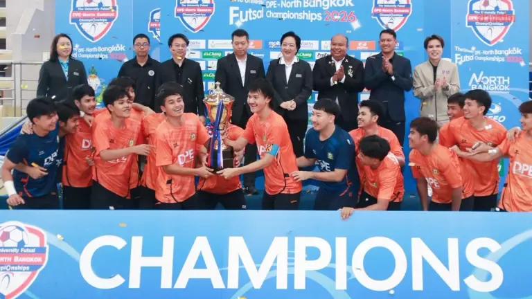 Kasem Bundit University Wins 17th University Futsal Championship