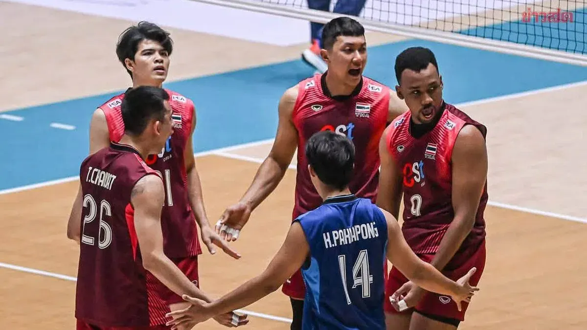 Thai Men's Volleyball Avenges Cambodia, Advances to SEA V Cup Final