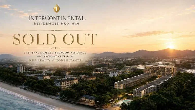 NPP Completes Full Sellout Of InterContinental Residences Hua Hin