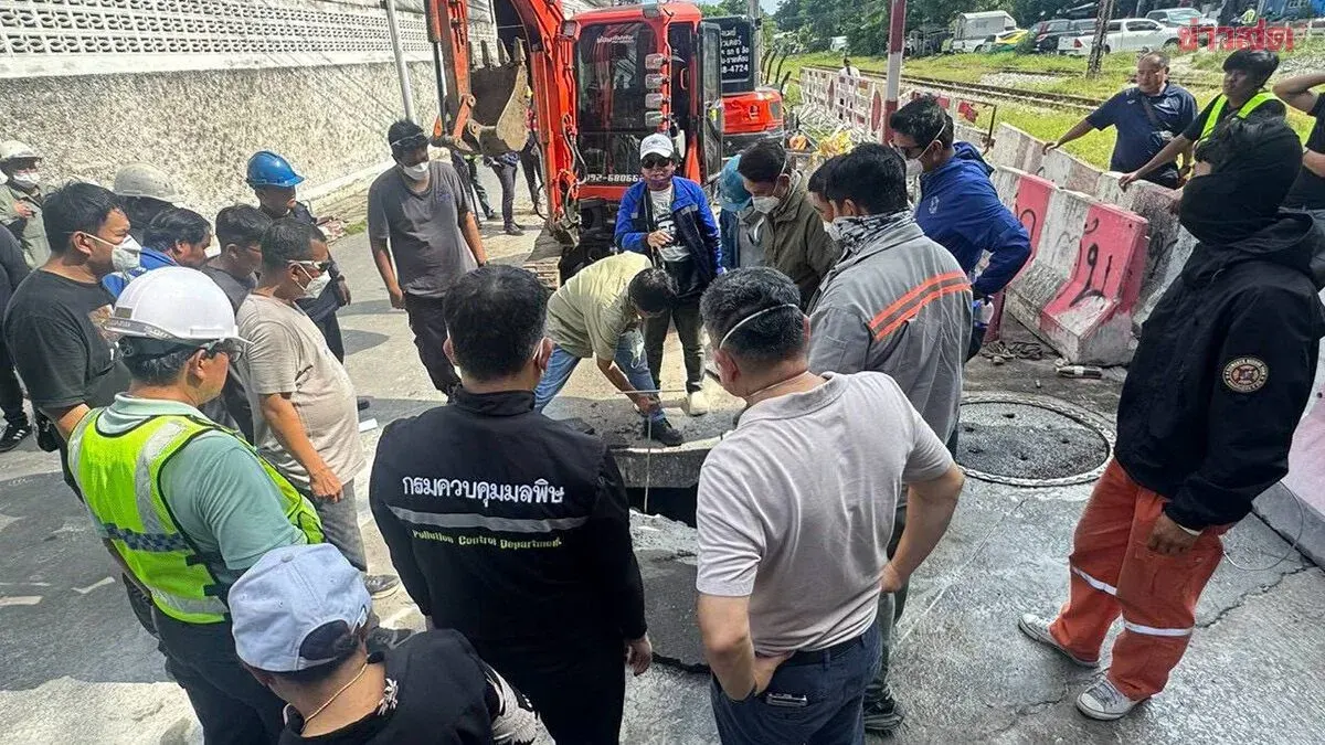 Oil Vapors Detected Near Bangkok Fuel Pipeline