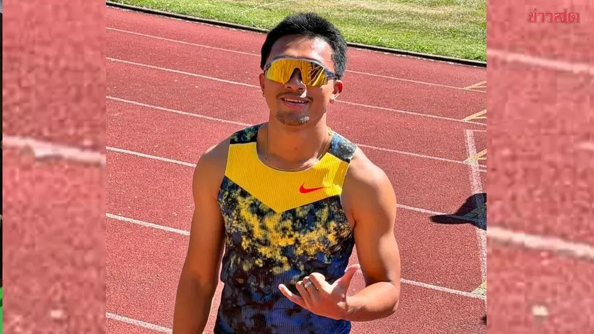 Thai Sprinter Bunsorn Clocks 10.35 in Czech Training Meet