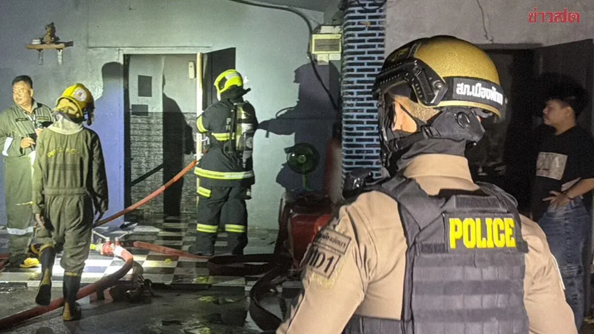 Man Dies In Pattaya Bar Fire, Building Lacked Safety Features