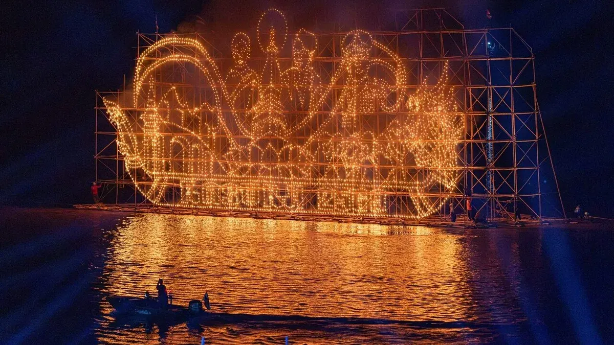 TAT Launches Amazing Mekong Festival with 800 Drones