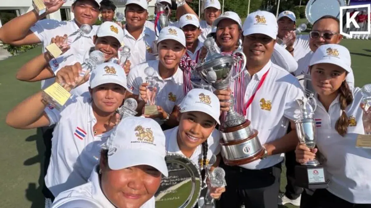 Thailand Claims Three Titles at Southeast Asian Amateur Golf Championships