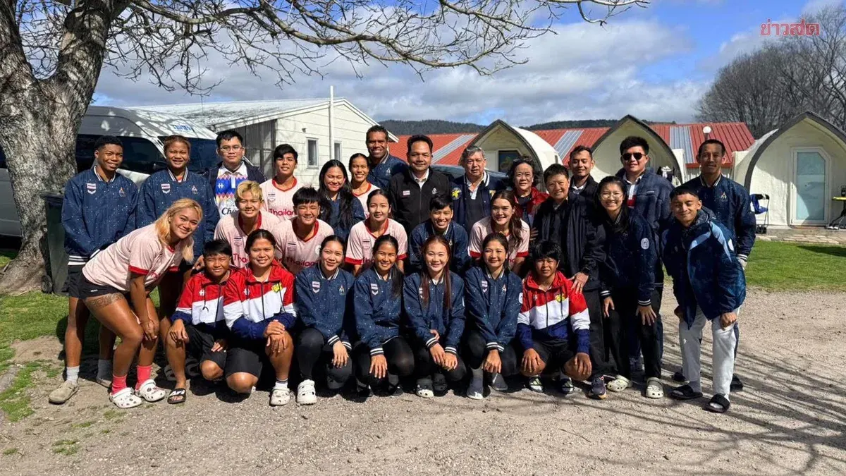 Thai Women's Rugby Squad Trains in New Zealand for 2026 Asian Games