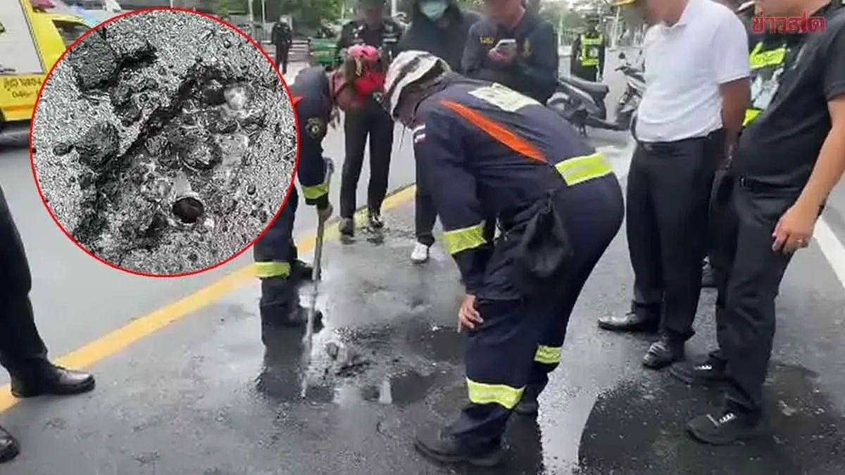 Gas Leak Under Bangkok Road Traced to Debris Blockage