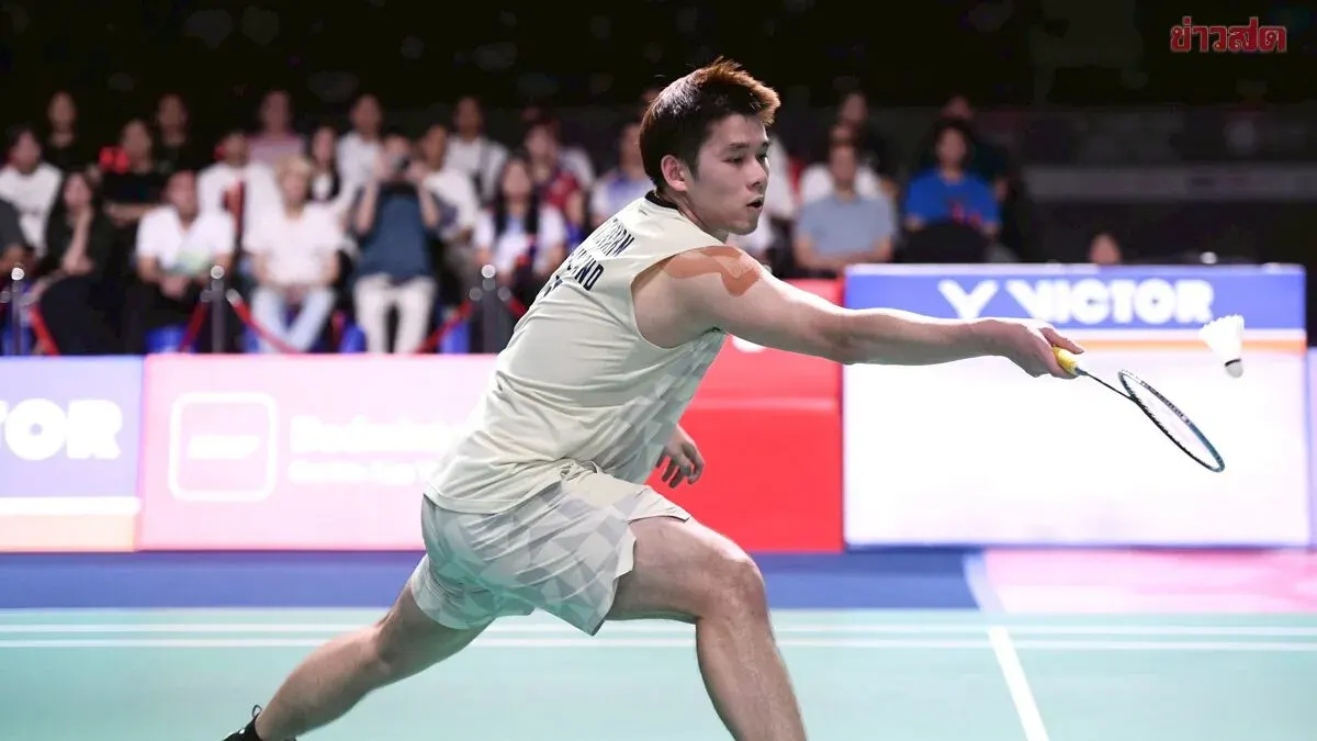 Thai Badminton Falls at China Masters Semifinals