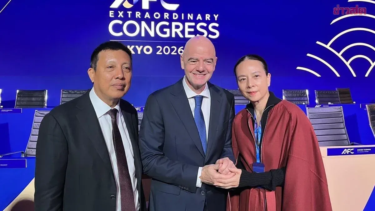 Thai FA President Attends AFC Extraordinary Congress in Tokyo