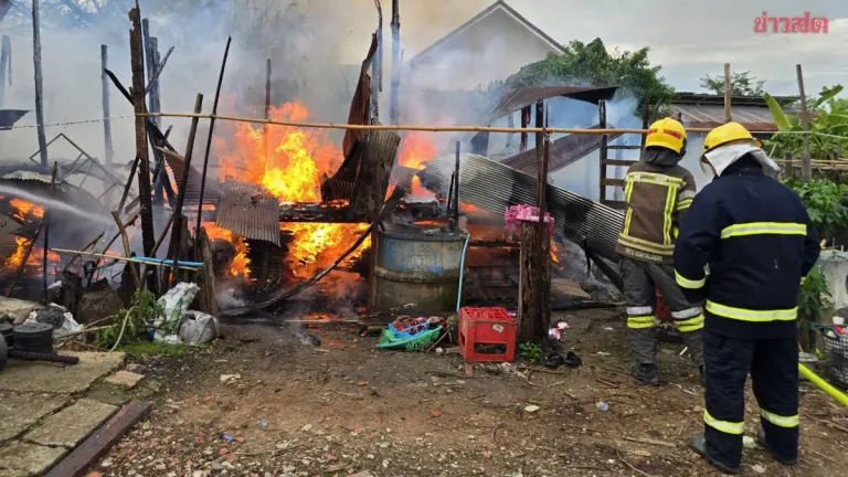 Two Siblings Escape Raging Fire, Initially Thought It Was a Dream Before Realizing the Horror and Suffering Burns