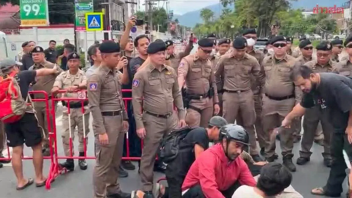 Clashes Erupt At Chinese Consulate Over Mining Pollution