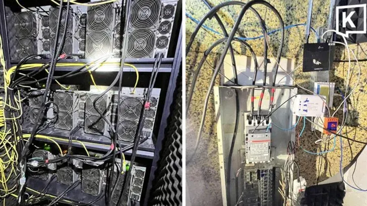 Bitcoin mining raid uncovers major power theft